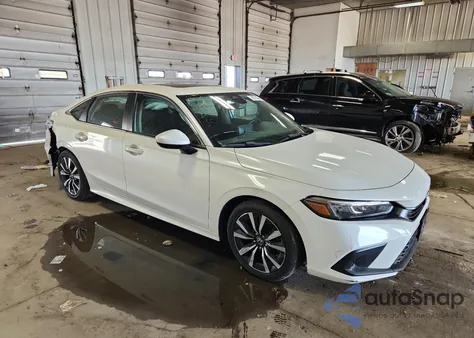 2023 Honda Civic Ex из США, поврежденный, VIN 2HGFE1F71PH306797